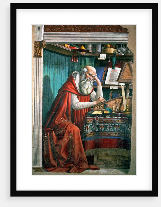 St. Jerome in his Study, 1480 by Domenico Ghirlandaio