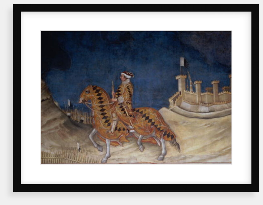 Commemoration of Guidoriccio da Fogliano at the Siege of Montemassi by Simone Martini
