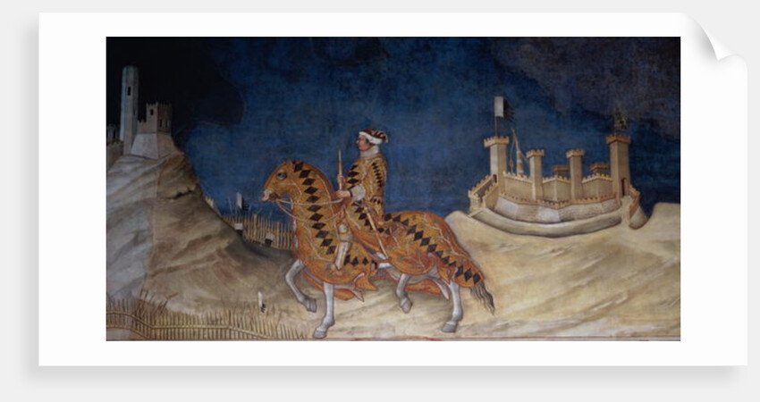 Commemoration of Guidoriccio da Fogliano at the Siege of Montemassi by Simone Martini