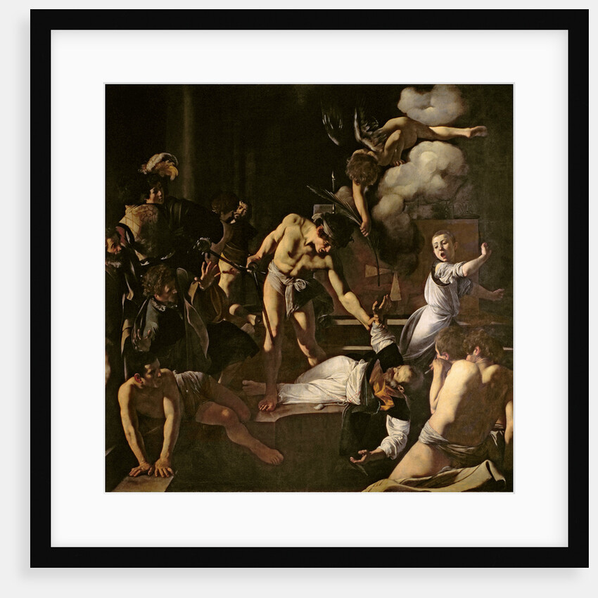 The Martyrdom of St. Matthew, 1599-1600 by Michelangelo Merisi da Caravaggio