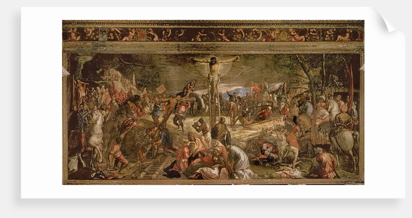 The Crucifixion of Christ, 1565 by Jacopo Robusti Tintoretto