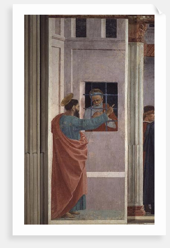 St. Peter Visited in Jail by St. Paul, c.1480 by Filippino Lippi