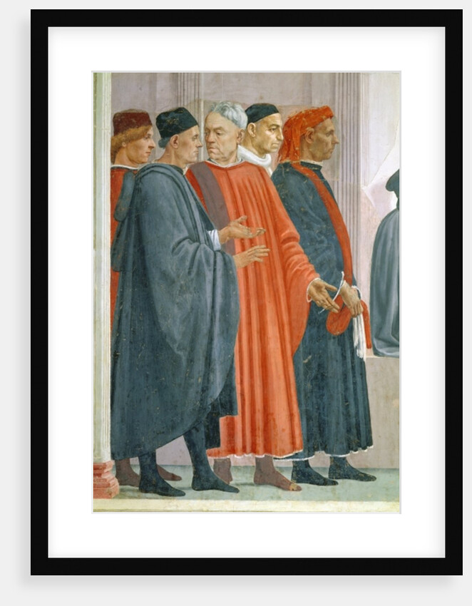 The Raising of the Son of Theophilus, King of Antioch by T. & Lippi F. (1457/8-1504) Masaccio