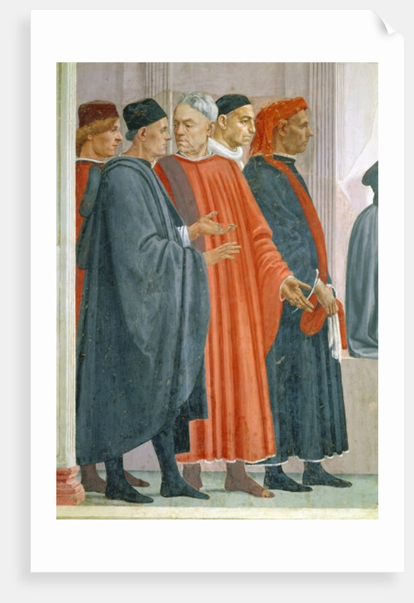 The Raising of the Son of Theophilus, King of Antioch by T. & Lippi F. (1457/8-1504) Masaccio