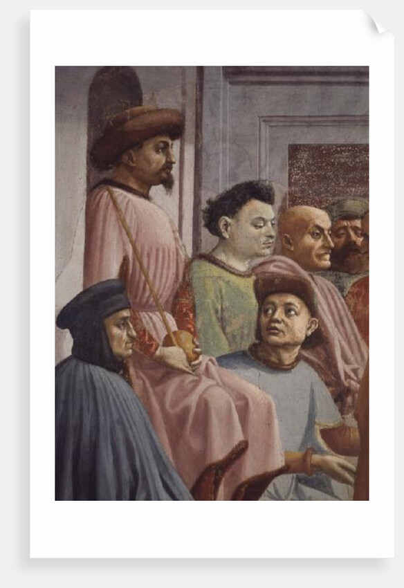 The Raising of the Son of Theophilus, King of Antioch by T. & Lippi F. Masaccio