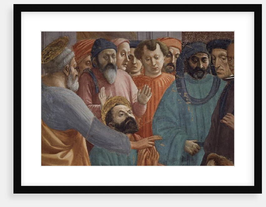 The Raising of the Son of Theophilus, King of Antioch, c.1427 by Tommaso Masaccio