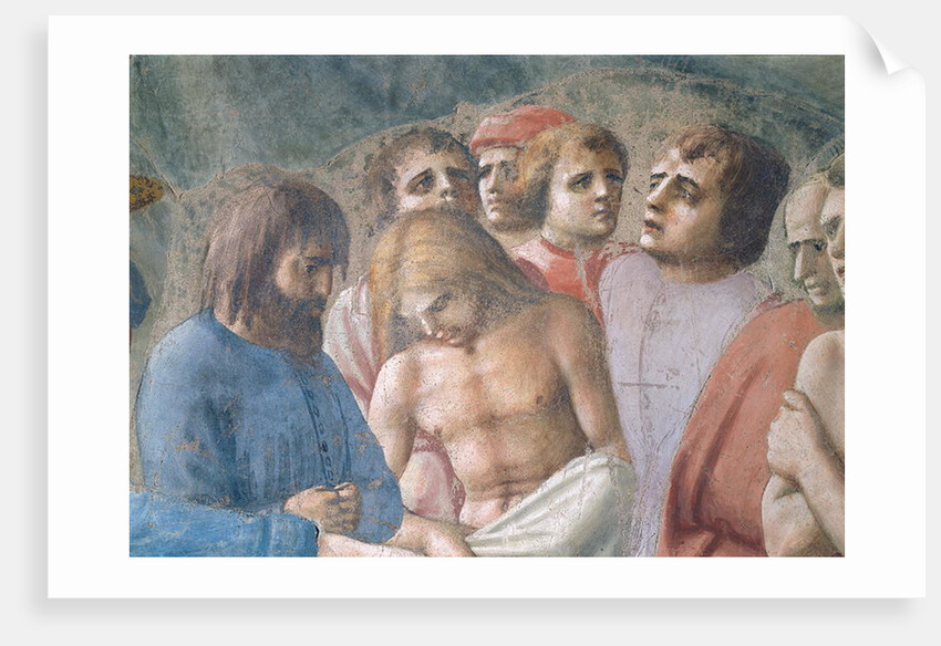 St. Peter Baptising the Neophytes, c.1427 by Tommaso Masaccio