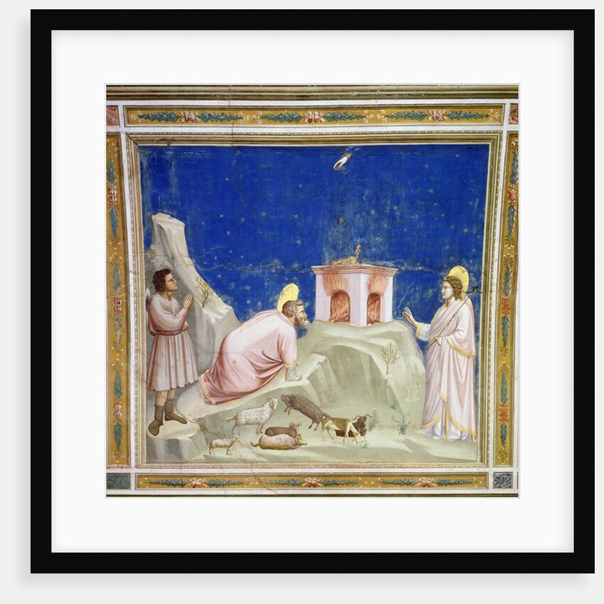 Joachim's Sacrifice, c.1305 by Giotto