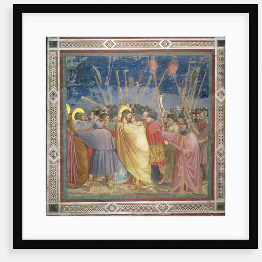 The Betrayal of Christ, c.1305 by Giotto