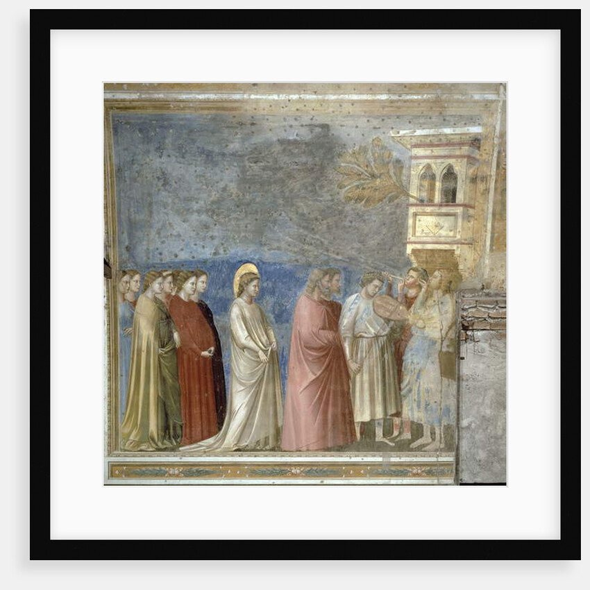 The Virgin's Wedding Procession, c.1305 by Giotto