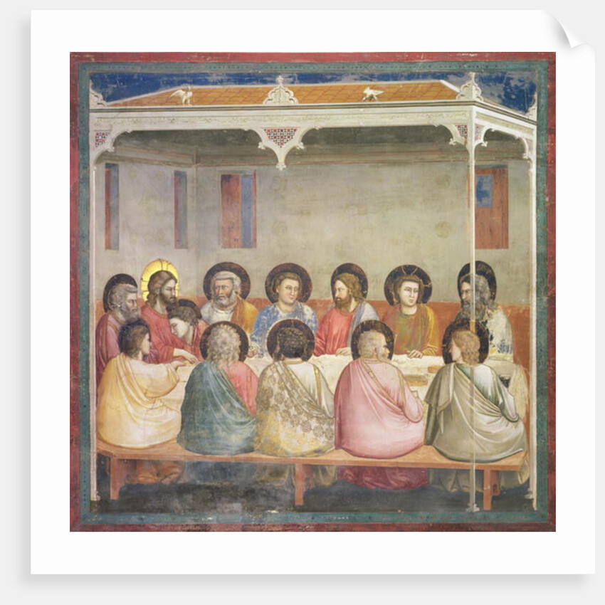 The Last Supper, c.1305 by Giotto
