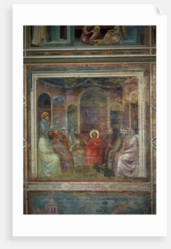 Christ Among the Doctors, c.1305 by Giotto (c.1266-1337)