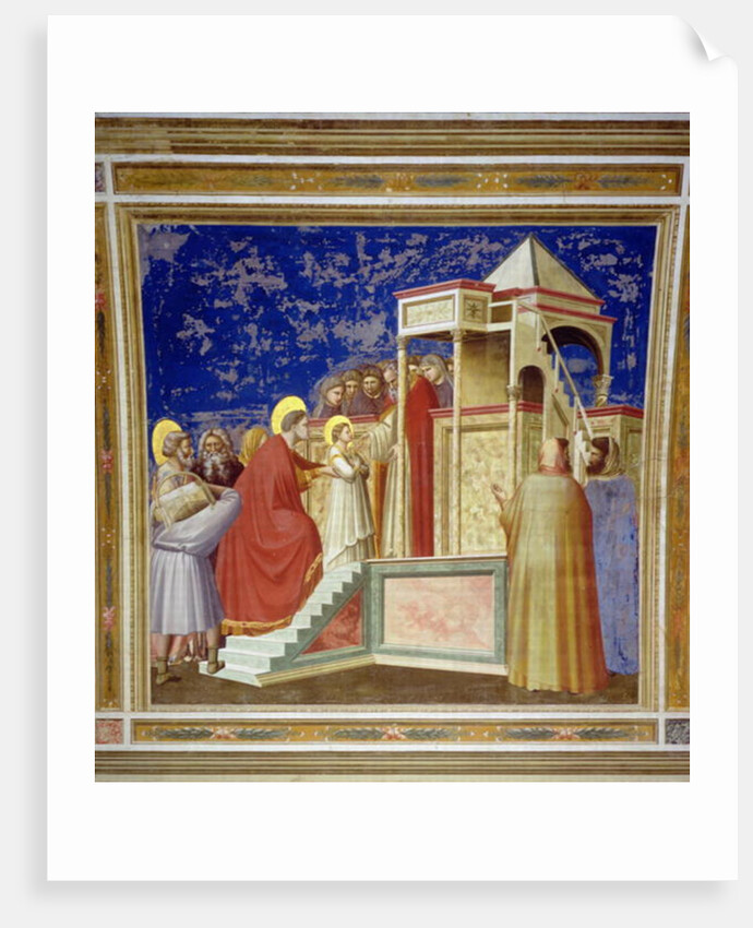 The Presentation of the Virgin at the Temple, c.1305 by Giotto