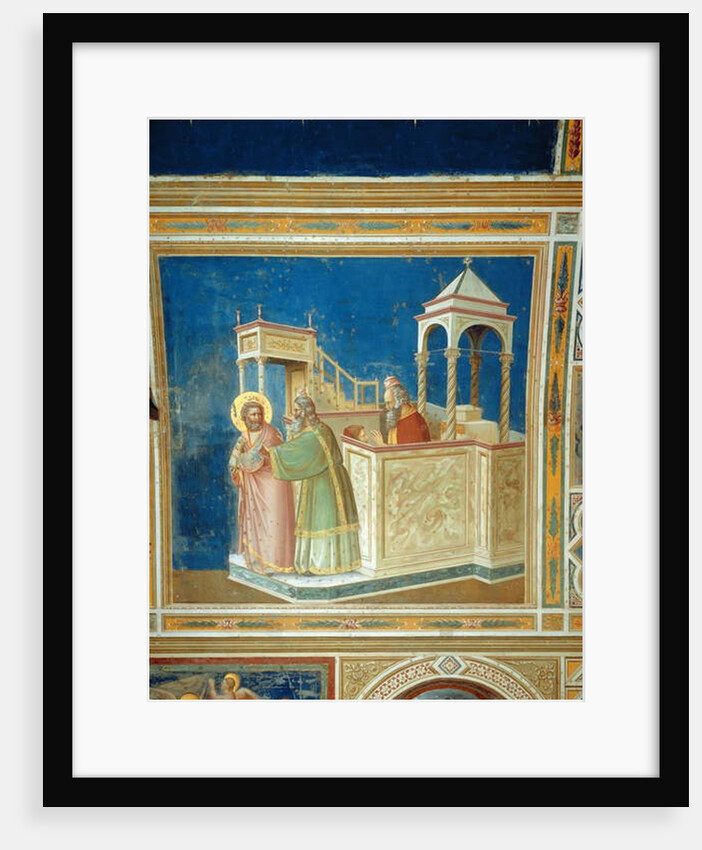 The Expulsion of Joachim from the Temple, c.1305 by Giotto