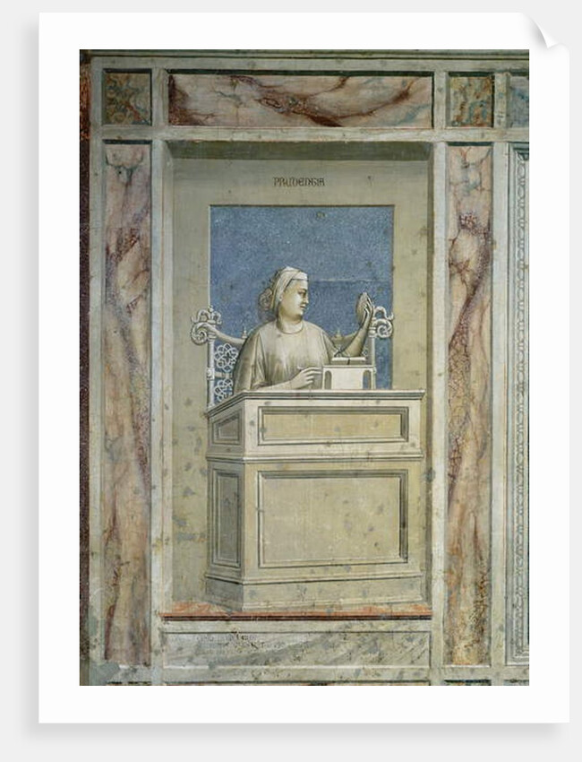 Prudence, c.1305 by Giotto