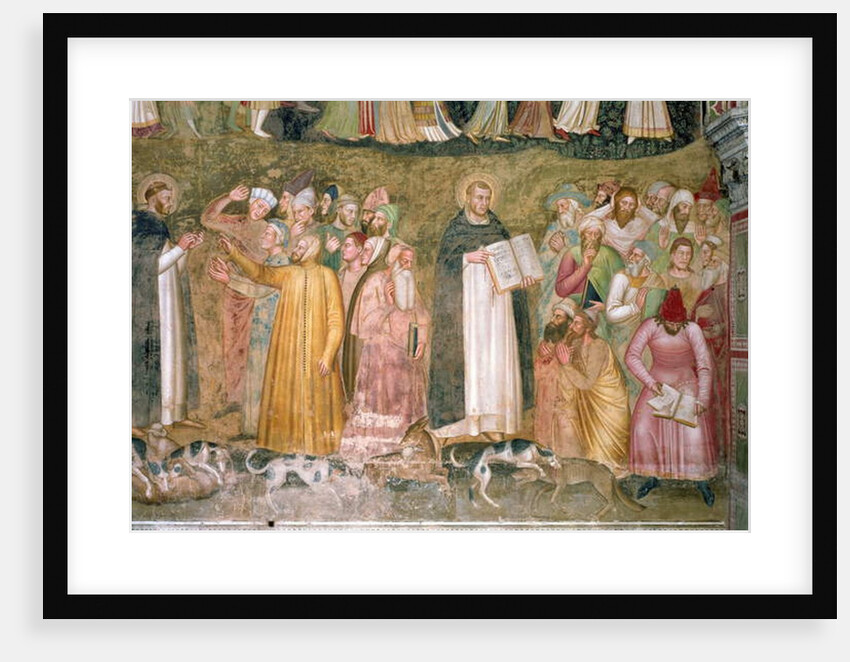 The Church Militant and Triumphant by Andrea di Bonaiuto