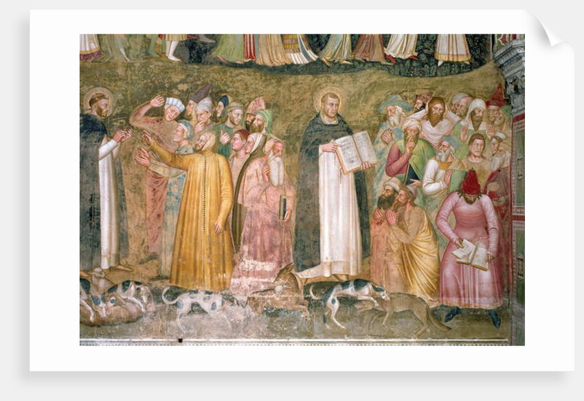 The Church Militant and Triumphant by Andrea di Bonaiuto