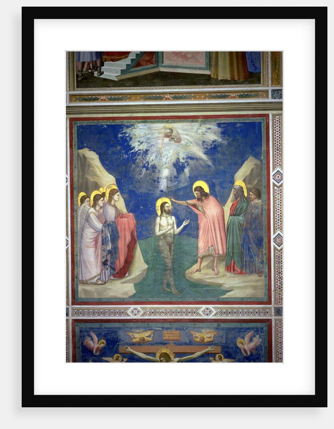 The Baptism of Christ, c.1305 by Giotto