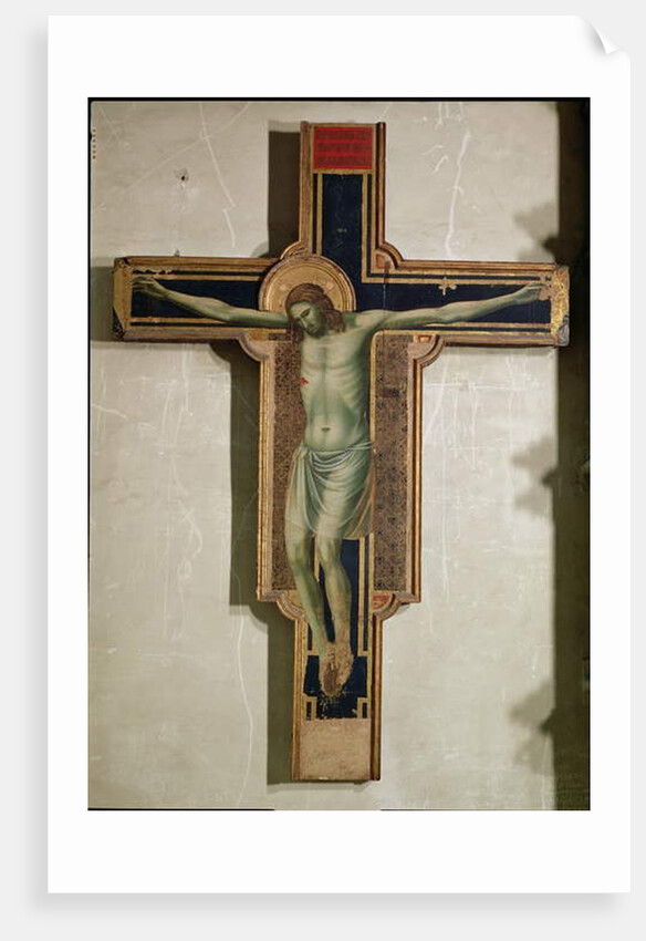 Crucifix from the Chapel of Isotta degli Atti, c.1312 by Giotto