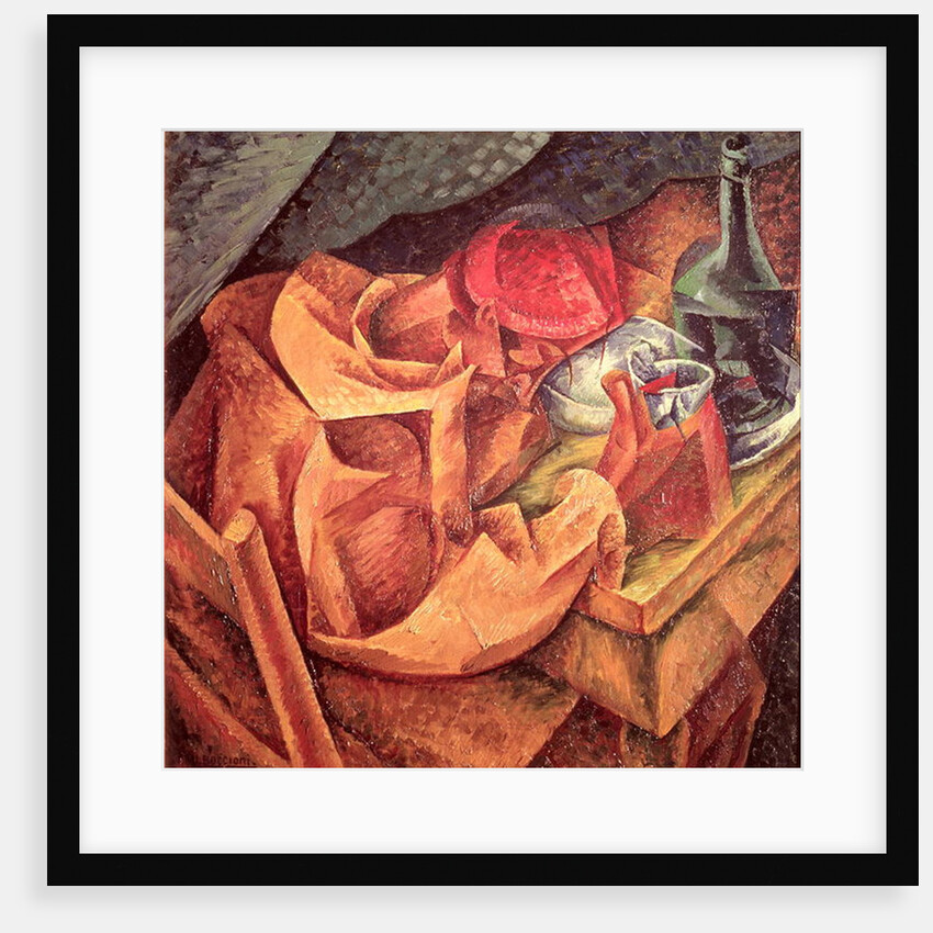 The Drinker, 1914 by Umberto Boccioni