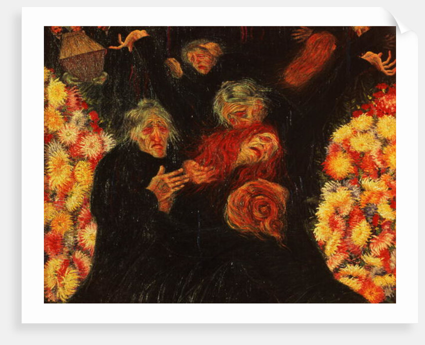 Mourning, 1910 by Umberto Boccioni