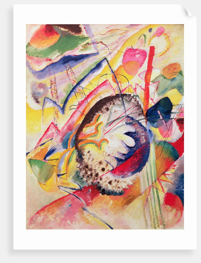 Large Study, 1914 by Wassily Kandinsky