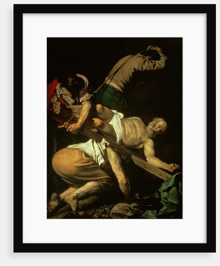 The Crucifixion of St. Peter, 1600-01 by Michelangelo Merisi da Caravaggio