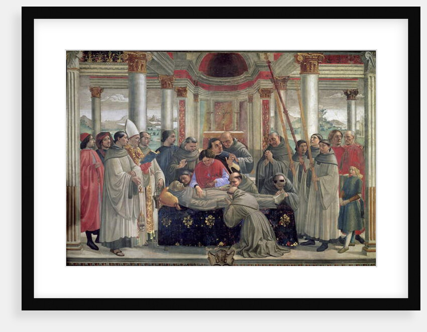 The Death of St. Francis by Domenico Ghirlandaio