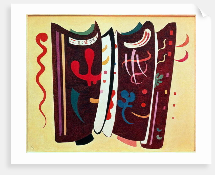 Brown with supplement, 1935 by Wassily Kandinsky