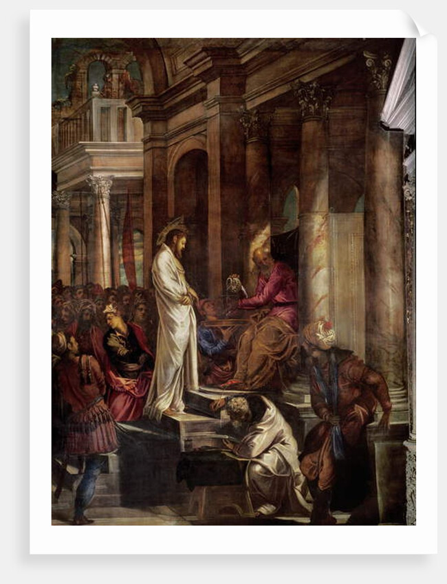 Christ before Pilate, c.1566-67 by Jacopo Robusti Tintoretto