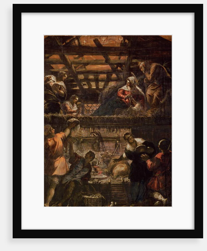 The Adoration of the Shepherds, 1578-81 by Jacopo Robusti Tintoretto