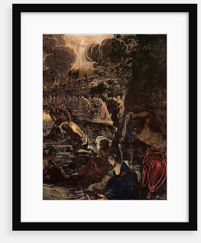 The Baptism of Christ by Jacopo Robusti Tintoretto