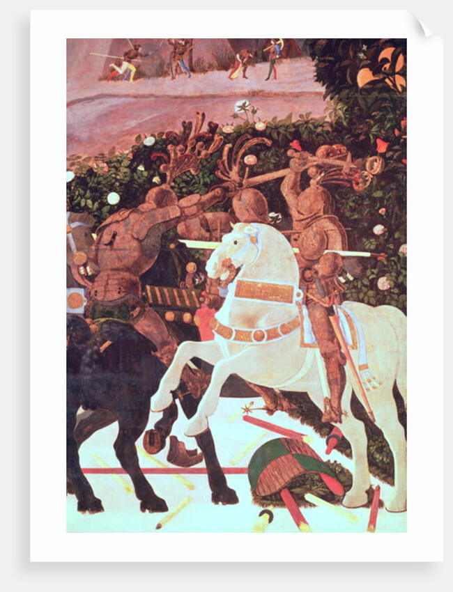The Battle of San Romano by Paolo Uccello