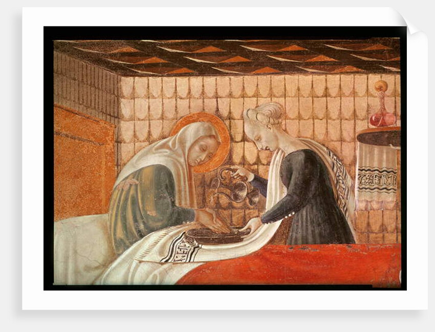 Birth of the Virgin by Paolo Uccello