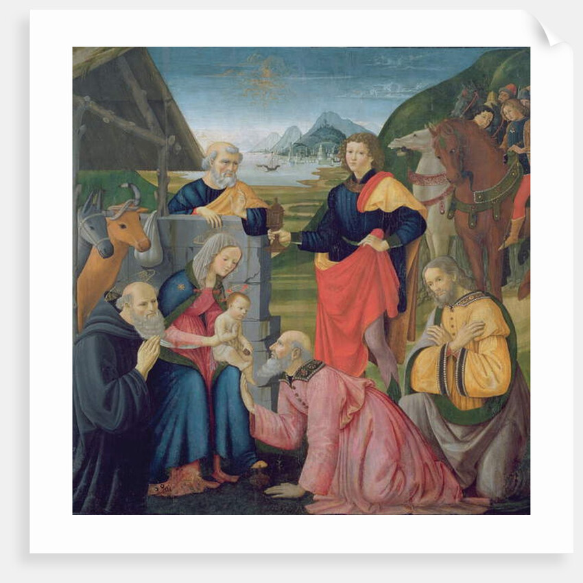 The Adoration of the Magi, 1479 by Domenico (1449-94) Ghirlandaio