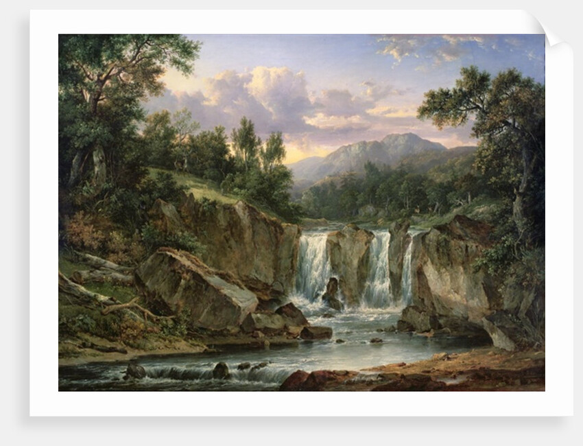The Falls of Tummel, 1820 by Patrick Nasmyth