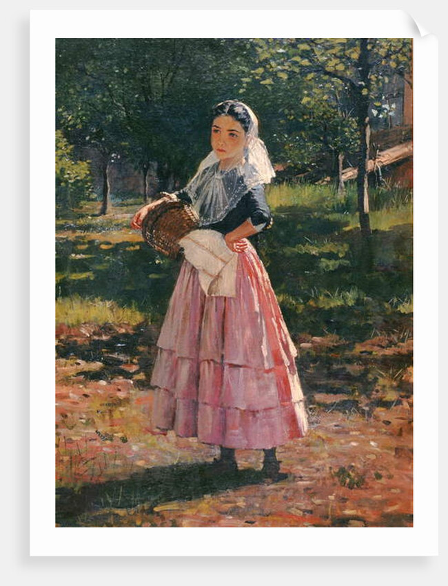 The Spanish Girl, 1875 by William Ewart Lockhart