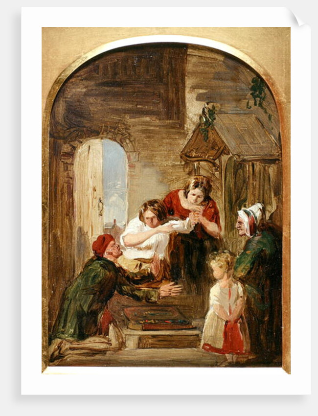 The Pedlar by Thomas Faed