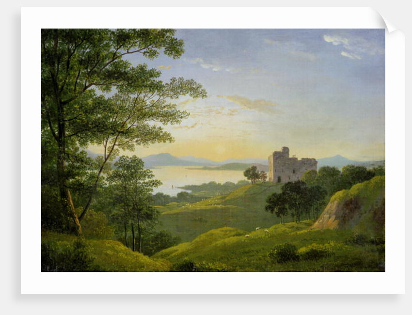 Sunset in the Western Highlands, c.1820 by John Knox