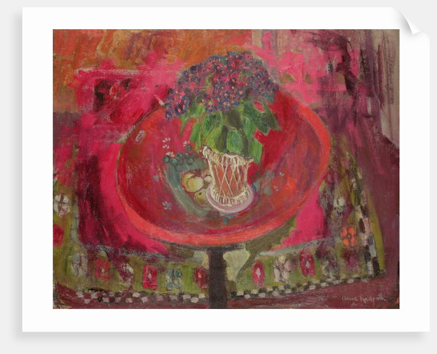The Red Tray by Anne Redpath