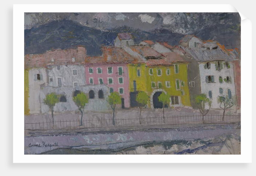 Sospel, Alpes Maritime by Anne Redpath