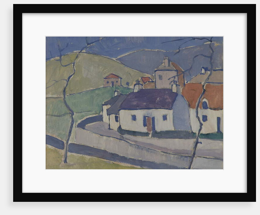 Farm at Ruberslaw, 1940 by Anne Redpath