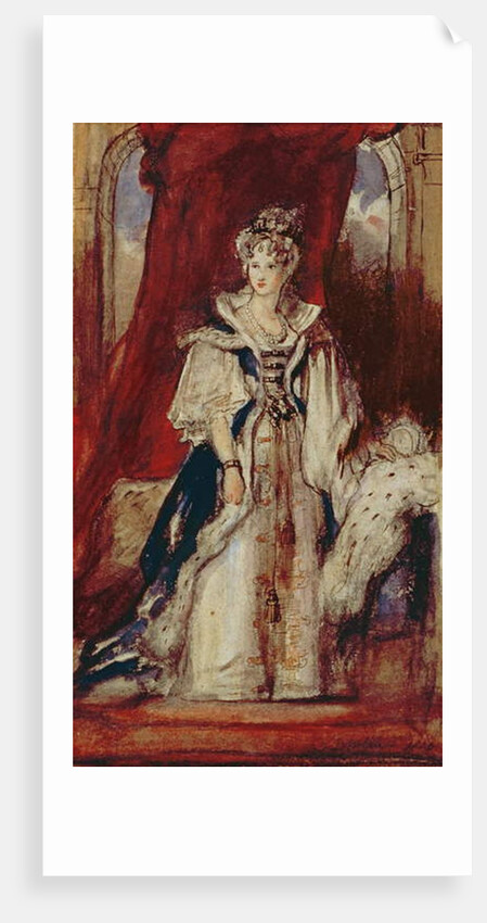 Queen Adelaide 1836 by David Wilkie