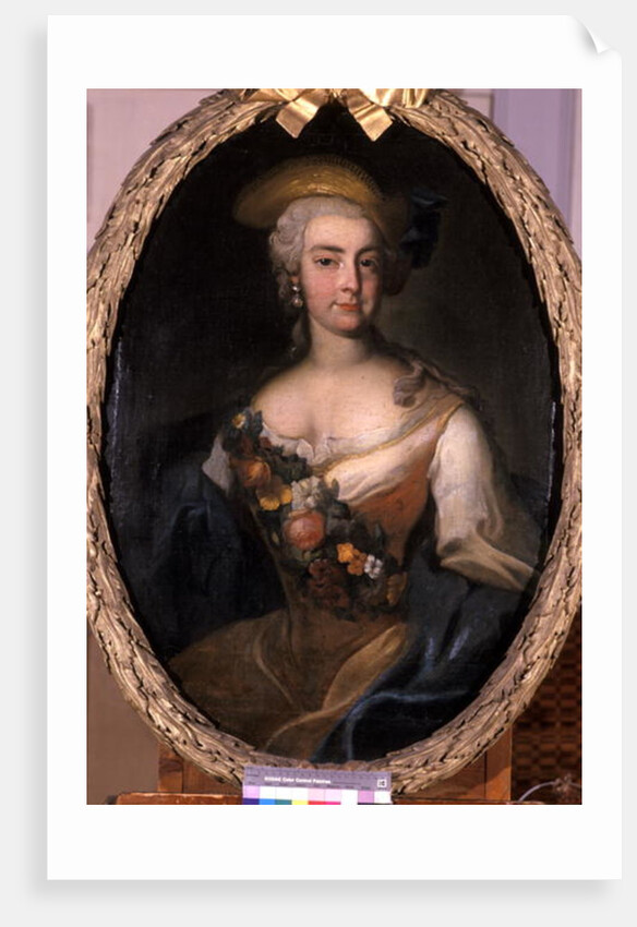 Portrait of Marie, Princess of Hessen, c.1750 by German School