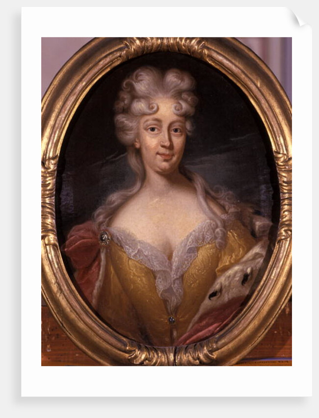 Portrait of Friederike Elisabeth von Sachsen-Marksuhl by Andreas Eusebius Berhold