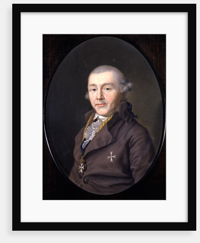 Portrait of Prince August von Sachsen-Gotha-Altenburg, 1795 by Ernst Christian Specht