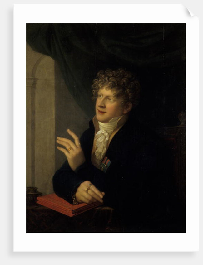 August, Duke of Saxony, 1813 by Giuseppe or Josef Grassi