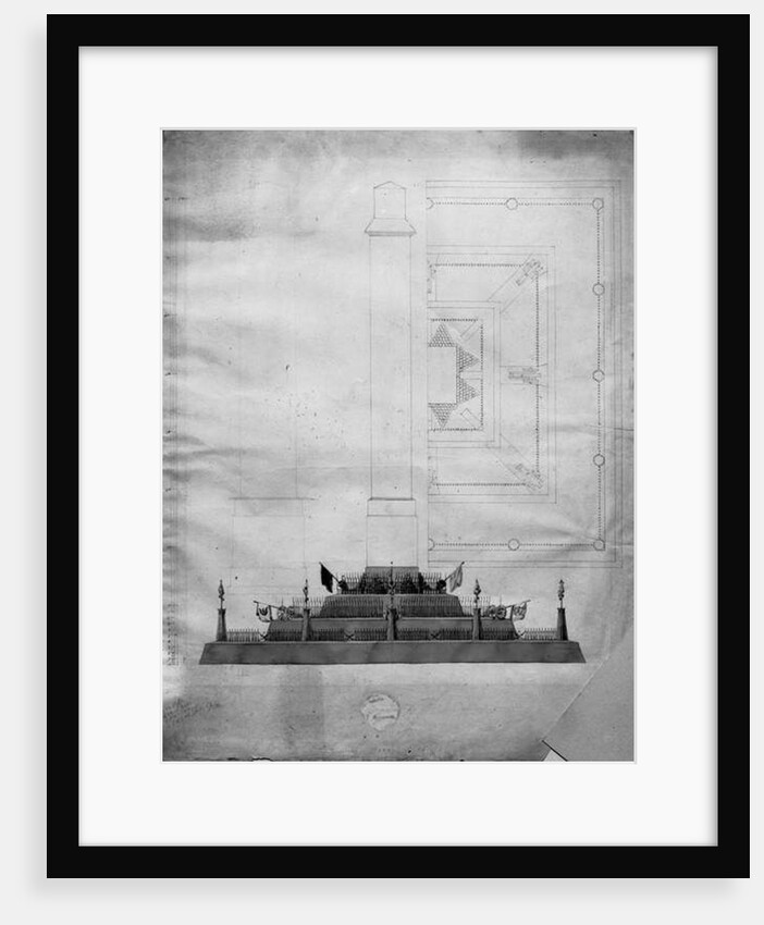 Design for a War Memorial by Caspar David Friedrich