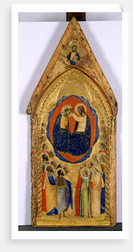Coronation of the Virgin, c.1375-80 by Master of San Lucchese