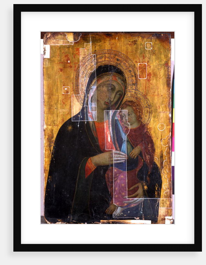 Madonna and Child by School European